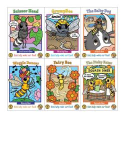 Oregon Bee Trading Cards