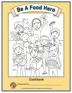 Image of DIY Cookbook Cover Activity Sheet