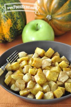 Photo of Baked Apples and Squash