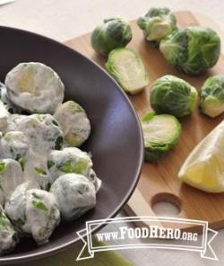 Lemon Dill Brussels Sprouts Photo 