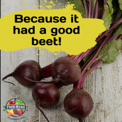 Punchline Image for Beet Joke 2