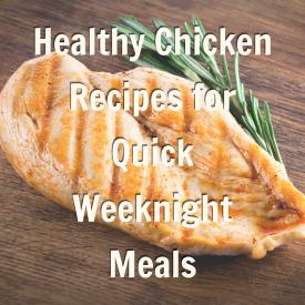 Promo for chicken recipes blog 