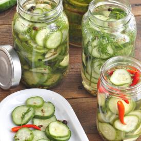 Food Hero Recipe: Refrigerator Pickled Cucumbers