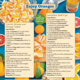 enjoy oranges!