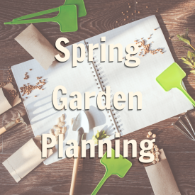 spring garden planning promo