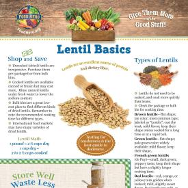 Lentil Food Hero Monthly 