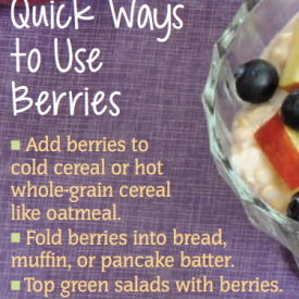 quick ways to use berries 