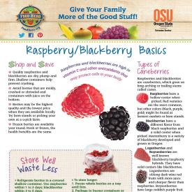 Raspberry and Blackberry Food Hero Monthly