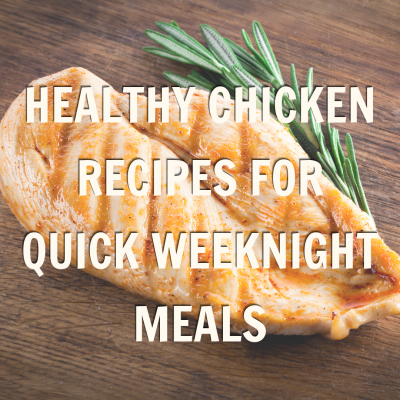 Promo for chicken recipes blog