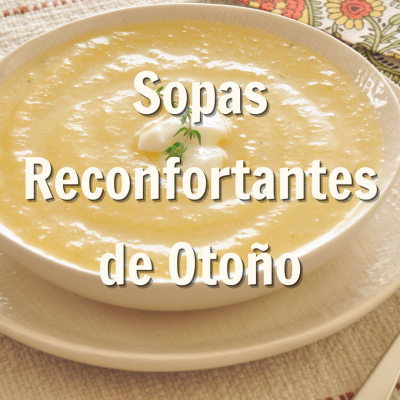 promoción de blog para sopas reconfortantes de otoño