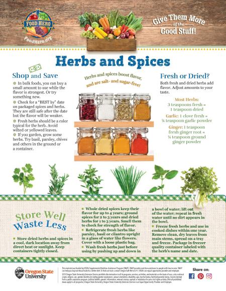 Herbs and Spices Monthly