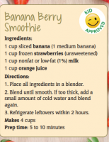 Banana Berry Smoothie