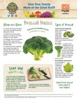 Brócoli- Compras y Ahorros