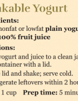 drinkable yogurt