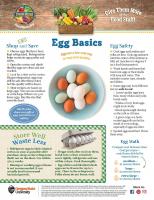 Huevos - Compras y Ahorros