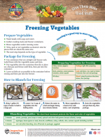 freezing vegetables 