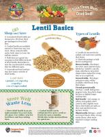 Lentil Food Hero Monthly 