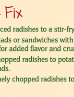 radishes 