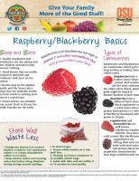 Raspberry and Blackberry Food Hero Monthly