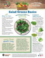 Salad Greens Food Hero Monthly
