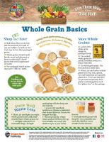 Whole Grains Food Hero Monthly