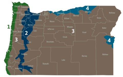 Mapa de Zonas Ajardinadas