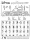 Hot Peppers Word Search