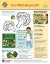 Kids Broccoli Activity Sheet