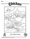 Chicken Coloring Sheets