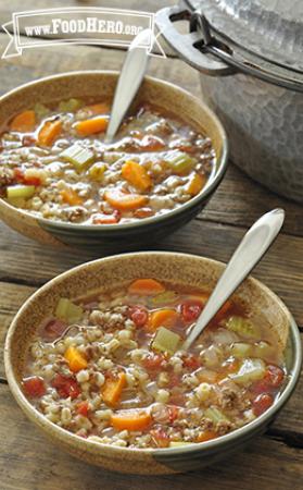 Photo of Beef Barley Soup