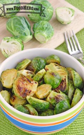 Photo of Roasted Honey Mustard Brussels Sprouts