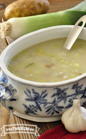 Photo of Creamy Potato Leek Soup