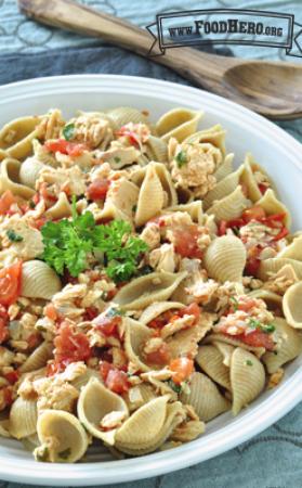 Photo of Salmon Pasta Skillet