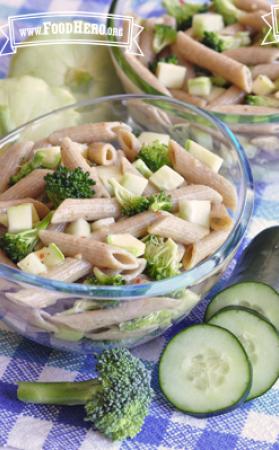 Photo of Summer Vegetable and Pasta Salad