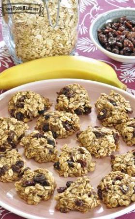 Recipe Image Banana Oatmeal Cookies