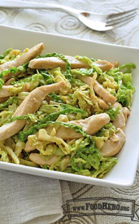 Photo of Chicken Cabbage Stir-Fry