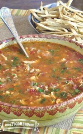 Photo of Chicken Enchilada Soup