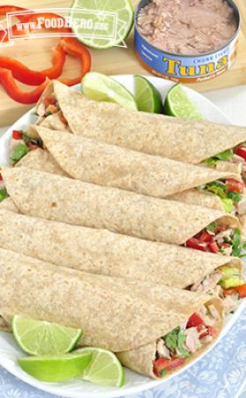 Photo of Cilantro Lime Tuna Wrap