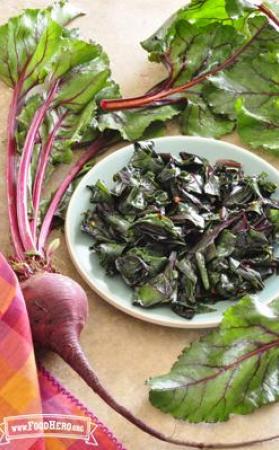 Sautéed Beet Greens