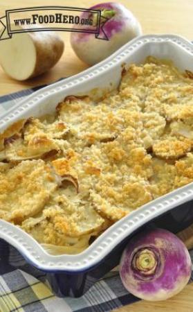 Photo of Potato Turnip Gratin
