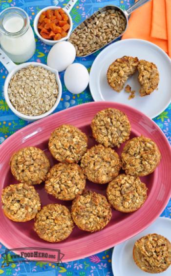 Baked Oatmeal Cups | Food Hero | Recipe