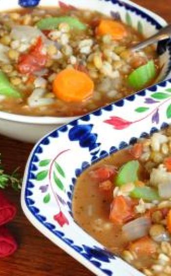 Photo of Barley Lentil Soup