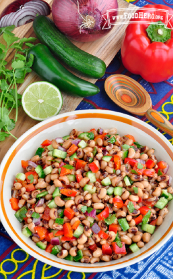Black-Eyed Pea Salad | Food Hero | Recipe