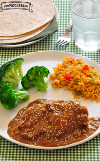 Chicken Mole Recipe Image