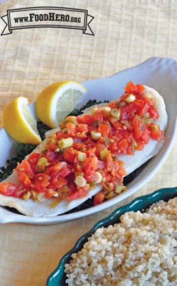 Photo of Fish and Spinach Bake