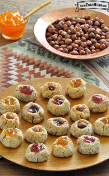 Image of Hazelnut Thumbprint Cookies