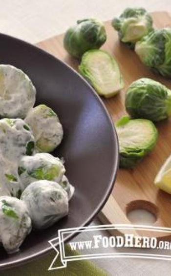 Lemon Dill Brussels Sprouts Photo