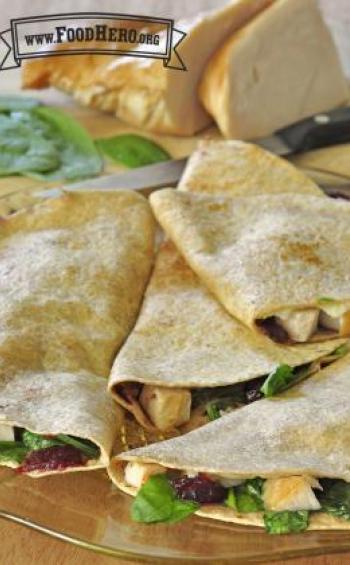 Photo of Turkey Cranberry Quesadilla