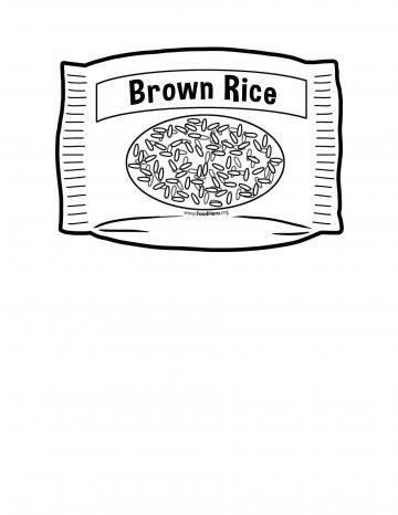 Brown Rice Blackline 