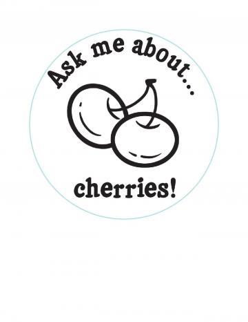 Cherries Hand Stamp